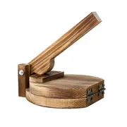 Upgraded Dough Pressing Tool Dough Presser Wooden Dumpling Skin Dough Presser Household Baking Past Carbon Wood