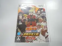 在飛比找露天拍賣優惠-WII 日版 GAME 火影忍者疾風傳激鬥忍者大戰!SPEC