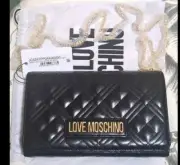 LOVE MOSCHINO, Untouched and still in package, black borsa crossbody bag