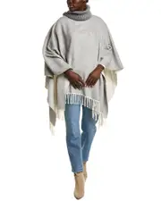 La Fiorentina Turtleneck Poncho