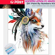 Paint by Numbers Kit Animal Large 40 by 50 Oil Painting White Fox
