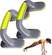 Strength Training Pushup Stands, 1 Pair of Portable Push up Handles, 7.87x5.51x3.54 inches Ergonomic Grips with Adjustable Base, Compact Upper Body Equipment for Home and Gym Use