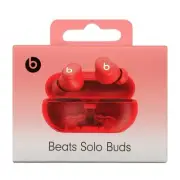 Beats by Dr. Dre Solo Buds Transparent Red In Ear Headphones