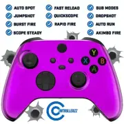 Modded Rapid Fire Wireless Controller for Xbox Series X/S & Xbox One - PurpChrom