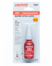 Loctite 263-10ML-LOC - Threadlocker 263 - High Strength - 10ml