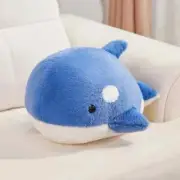 Kawaii Killer Whale Plush Toy Stuffed Animal Shark Plush Doll Sleeping B 35cm