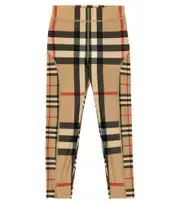 [Burberry Kids] Burberry Kids Vintage Check leggings Y 3 beige