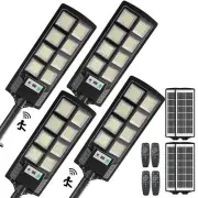 Outdoor Solar Lights, Dusk to Dawn Motion Sensor Waterproof LED Outside Flood...
