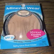 Mineral Wear, Talc-Free Mineral Airbrushing Pressed Powder, 7587 Creamy Natural