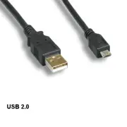 KNTK 6" USB 2.0 Type A to Micro B Cable Sync Charge Camera PDA MP3 MP4 PS4 Cord