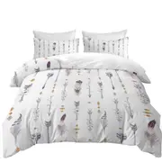 Native American Feathers and Arrows Quilt Cover