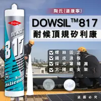 在飛比找蝦皮購物優惠-【理查建材】陶熙道康寧 DOWSIL 817 耐候耐熱高黏性