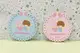 【震撼精品百貨】Little Twin Stars KiKi&LaLa 雙子星小天使 Sanrio矽膠杯墊-蕾絲邊(粉藍兩色)#76269 震撼日式精品百貨