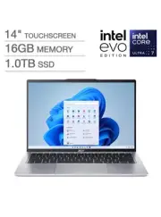New Acer Swift Go 14'' WUXGA Intel Evo Touchscreen Laptop Ultra 7 155H 16GB 1TB