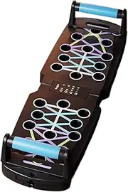 Pushup Board, Ab Workout Equipment, Pushup Stands Board, Adjustable Ab Core Trainer Pushup Handles, compact and Portable, 64x19.5 cm for Home Gym Exercise, Strength Training for Beginners and Athletes