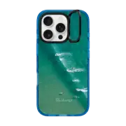 iPhone 16 Pro Impact Ring Stand Case MagSafe Compatible Wave Break