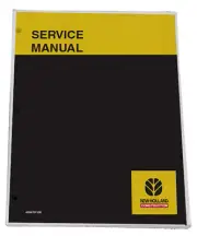 NEW HOLLAND E70B Tier 4 Excavator Service Manual Repair Technical Shop Book
