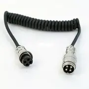 Workman EX-4 - 4 FT, 4-PIN CB/HAM MIC EXTENSION CORD / COBRA - UNIDEN