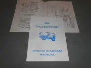 1959 FORD THUNDERBIRD WIRING DIAGRAM MANUAL / '59 T-BIRD DIAGRAMS / SCHEMATICS