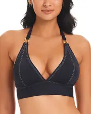 Bleu by Rod Beattie Halter Bikini Top