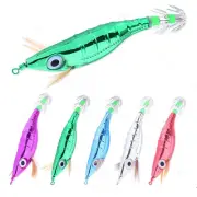 Versatile 10cm Octopus Squid Jig Fish Hook Bait for Various Kinds of Fish