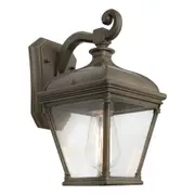 Hotham Outdoor Wall Lantern Old Bronze - HOTH1EOBR