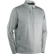 New Sun Mountain Golf Colter II Long Sleeve Pullover Platinum Xxxl