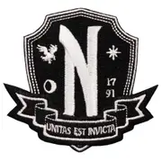 Wednesday - Nevermore School Logo Patch