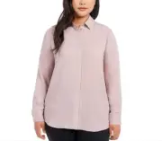 Dalia Ladies' Woven Top Ash Lily Size-XL