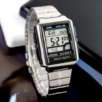 在飛比找momo購物網優惠-【CASIO 卡西歐】日本限定 電波自動對時功能 數位錶(W