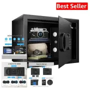 Secure 0.6 Cu.Ft. Safe with Electronic Keypad, Ideal for Home & Business Use