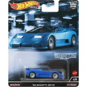 Hot Wheels 1:64 Exotic Envy Car Culture 1994 Bugatti EB110 Blue HCJ89 Diecast