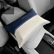 Car Tissue Box, Premium Feel Pana Leather, car use Suction Box, Adjustable Tissue Bag (Blue)