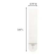 Command Picture Hanging Strip,White,Foam,PK120 17206-S120NA Command 17206-S120NA