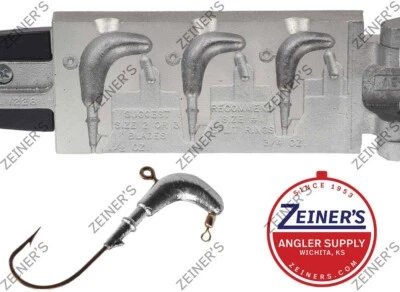 1228 Do-It Sea Horse Jig Mold inc 100 #7 Crane Swivels - PHC-3-L - 3/4, 1, 1 1/2