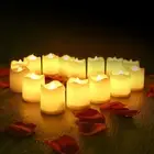 24pcs Flameless LED Tea Lights Votive Candles Lamp Decor Battery Operated Set