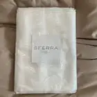 NEW SFERRA 902 FESTIVAL Oblong TABLECLOTH 66x140”- White - LINEN $200