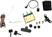 ULDIGI 1 Set Adjustable Guitar Pickup with Mic for Ukulele Violin Volume Tone Control for Musicians Performers Replacement Parts for String Instruments
