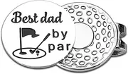 Fathers Day for Dad from Daughter Son, Golf Ball Marker for Dad, First Fathers Day for New Dad, Golf Gift for Dad, Dad Golf Ball, New Dad Gifts First Time, Gifts for Daddy Birthday, Best Dad Ever Gift