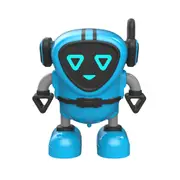 JJRC R7 Detachable Removable Gyroscopes Top Gyro 3-Modes Wind-up Car Launching Mode RC Robot Toy BLUE COLOUR