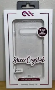 Case-Mate Sheer Crystal Case for Samsung Galaxy S10 - Clear