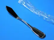 Wallace Stainless Continental Fiddle Master Butter Spreader