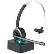 Wireless Headset for Work, 2025 New Wireless Computer Headsets with Microphon...