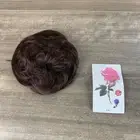 Messy Hair Bun Extensions Curly Updo Hair Scrunchies Synthetic Chignon Hairpiece