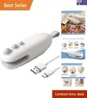 Mini Bag Sealer, 2 in 1 Bag Sealer with Cutter, Rechargeable Quick Heat Seale...