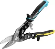 10 Inch Aviation Snips | Straight Cut Tin Snips for Cutting Metal Sheet | CR-V S