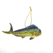 Mahi Fish Christmas Tree Ornament Xmas Gift Top Nautical Tropical Holiday Decor