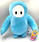 Giant Fall Guy Plush Toy Character 16 inch tall Blue Costume Fall Guys New