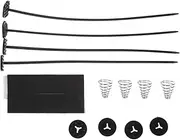 SOESFOUFU 1set Car Fan Mounting Kit Cooling Fan Parts for Efficient Car Modification Easy Installation for Models Vehicle Cooling Performance