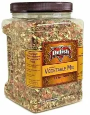 Deluxe Dried Vegetable Soup Mix by Its Delish, 1.5 Lb Container of Dehydrated...